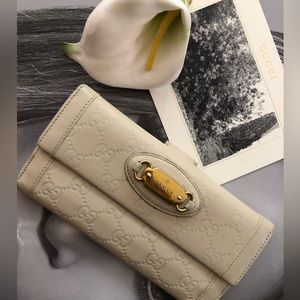 Gucci leather wallet